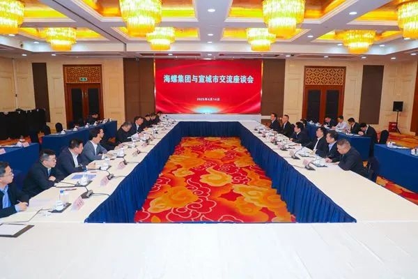 宣城市委书记何淳宽一行来海螺集团考察交流